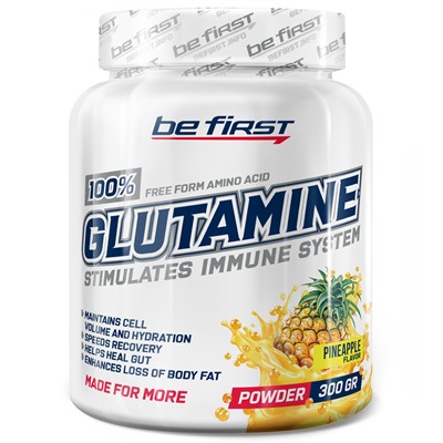 Be First Glutamine powder 300 г