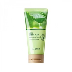 Пенка для умывания с алоэ Jeju Fresh Aloe Cleansing Foam, THE SAEM, 150 г