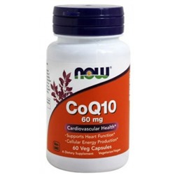 NOW CoQ-10 60 mg 60 vcaps