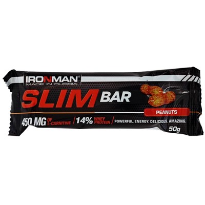 Ironman Батончик "Slim Bar" (24 шт в уп) 0.052 г