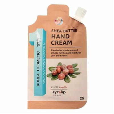 Крем для рук Shea Butter Hand Cream, EYENLIP, 25 г