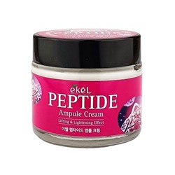 Ампульный крем с пептидами Ampule Cream Peptide, Ekel, 70 мл