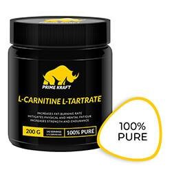 Prime Kraft L-Сarnitine L-Tartrate (спец. пищевой продукт СГР) 200 г