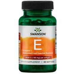 Swanson Vitamin E Natural 400 Iu (268 mg)