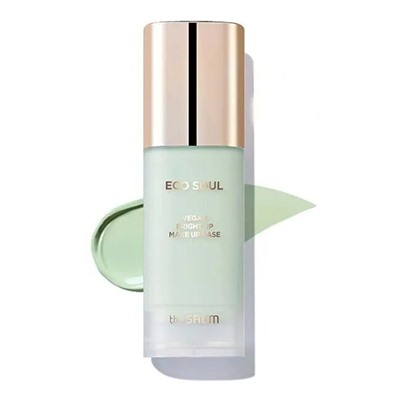 Крем Eco Soul Vegan Bright Up Makeup Base 02 lavender, THE SAEM, 50 мл