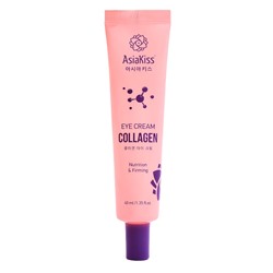 Крем для кожи вокруг глаз с коллагеном Collagen Eye Cream, AsiaKiss 40 мл