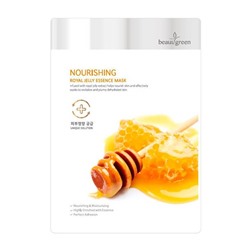 Маска на тканевой основе Premium Royal Jelly Essence mask, BeauuGreen, 23 г