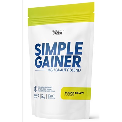 Health Form Gainer Simple дойпак 1000 г