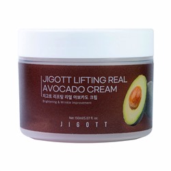 Крем-лифтинг для лица с авокадо Lifting Real Avocado Cream, Jigott, 150 мл