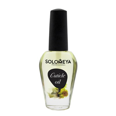 Масло для кутикулы и ногтей с витаминами Жасмин и Хлопок Cuticle Oil Jasmine and Cotton, Solomeya 14 мл