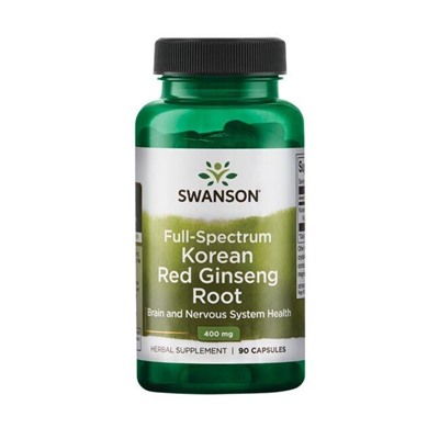 Swanson Full Spectrum Korean Red Ginseng Root 400 mg