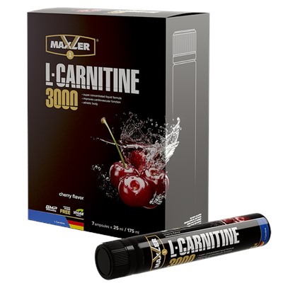 Maxler L-Carnitine 7x25 ml (3000 mg)