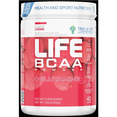 Tree of Life LIFE BCAA+Glutamine 400 г