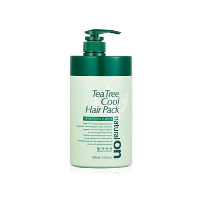 Освежающая маска для волос на основе чайного дерева Naturalon Tea Tree Cool Hair Pack, Daeng Gi Meo Ri 1000мл