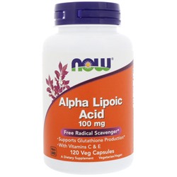 NOW Alpha Lipoic Acid 100 mg