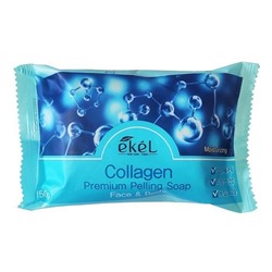 Мыло косметическое с коллагеном Peeling Soap Collagen, Ekel, 150 г