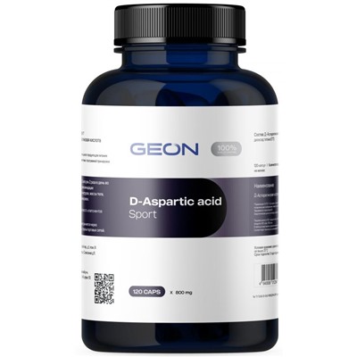 GEON D-Aspartic Acid 800 mg