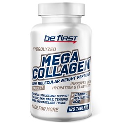 Be First Mega Collagen Peptides + hyaluronic acid + vitamin C