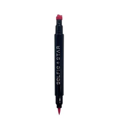 Подводка для глаз со штампом Сердце Розовая 2 in 1 Quick & Easy Eyeliner Heart stamp Pink, Selfie Star