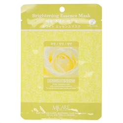 Маска тканевая осветляющая Brightening Essence Mask, MIJIN 23 мл