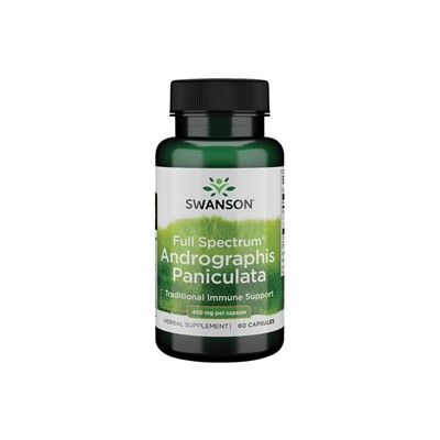 Swanson Full Spectrum Andrographis Paniculata 400 mg