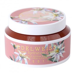 Увлажняющий крем для лица с экстрактом эдельвейса, EDELWEISS  FLOWER HYDRATION CREAM, Jigott, 100 мл