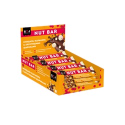 SOJ Ореховый батончик "NUT BAR" (16 шт в уп) 40 г