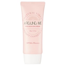 Крем солнцезащитный Around Me True Aqua Sun Cream, WELCOS, 60 г