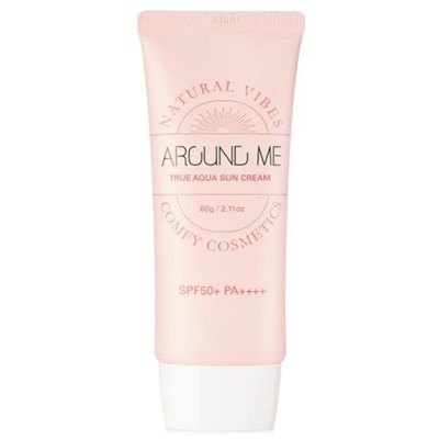 Крем солнцезащитный Around Me True Aqua Sun Cream, WELCOS, 60 г