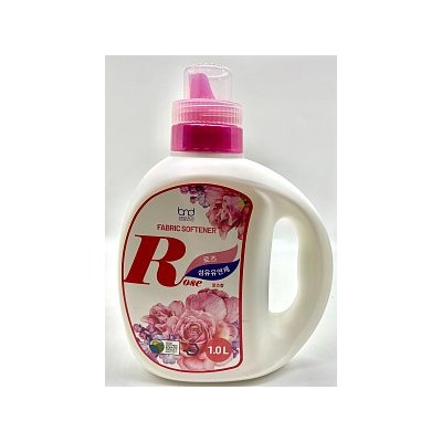 Эко кондиционер для белья концентрированный с ароматом розы GIEL Fabric Softener Rose, B&D 1000 мл