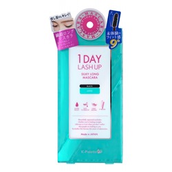 Тушь для ресниц Длина, разделение и подкручивание (суперводостойкая) 1 DAY LASH UP SILKY LONG MASCARA, K-Palette