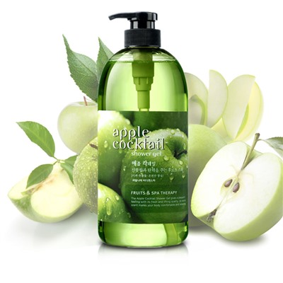 Гель для душа Body Phren Shower Gel Apple Cocktail (Яблочный Коктейль), WELCOS 732 мл