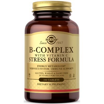 Solgar B-Complex with Vitamin C Stress Formula