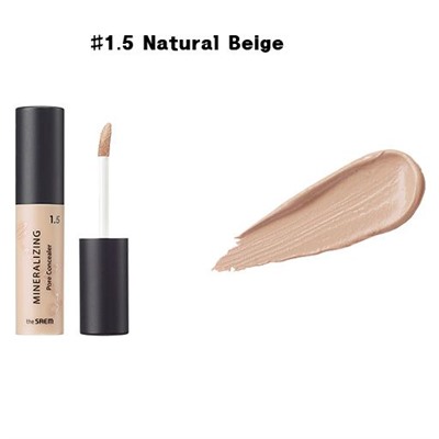 Консилер для маскировки пор Mineralizing Pore Concealer, оттенок 1.5 Natural Beige, THE SAEM   4 мл