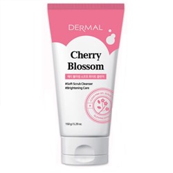 Гель с микрогранулами для умывания с экстрактом цветов сакуры Cherry Blossom, Dermal, 150 г