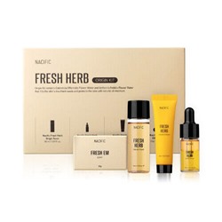 Набор уходовых средств Fresh Herb Origin KIT, NACIFIC, 30 г + 30 мл + 10 мл + 20 мл