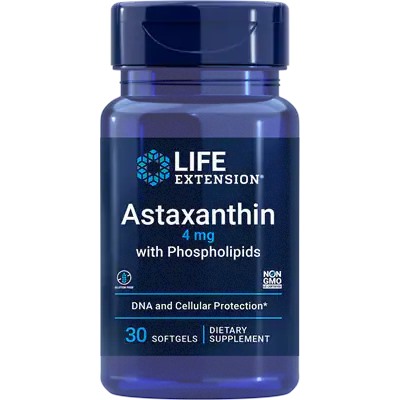 Life Extension Astaxanthin with Phospholipids 4 mg