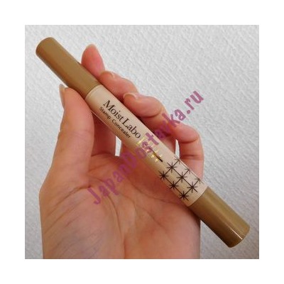 Точечный консилер со спонжем Moist-Labo BB+ Stamp Concealer (тон №3 натуральная охра), MEISHOKU  28 г