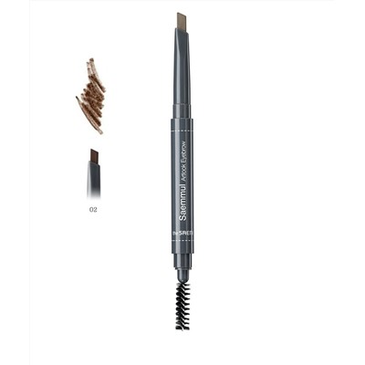 Карандаш для бровей Saemmul Artlook Eyebrow, оттенок 02 Deep Brow, THE SAEM   0,2 г