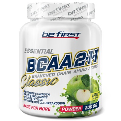 Be First BCAA 2:1:1 CLASSIC powder 200 г