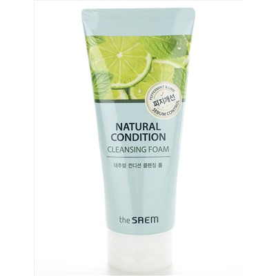 Пенка для умывания Natural Condition Cleansing Foam Sebum Controlling, THE SAEM   150 мл