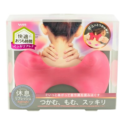 Массажер для точечного массажа зоны головы, шеи и плеч BODYRECIPE NECK FRESH MASSAGER, VESS