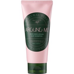 Шампунь для волос парфюмированный с экстрактом арганы  Around Me Perfumed Argan Hair Shampoo, Welcos, 10 мл (pouch)