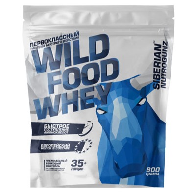 Siberian Nutrogunz WildFoodWhey 900 г