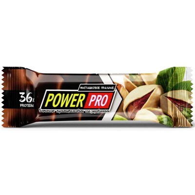 PowerPro Протеиновый батончик с орехами (20 шт в уп) 60 г