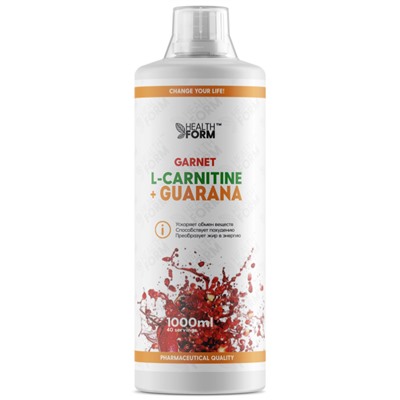 Health Form L-carnitine + Guarana ATTACK 3600 1000 Мл