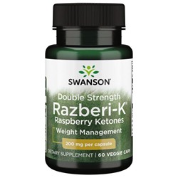 Swanson Double Strength Razberi-K Raspberry Ketones 200 mg