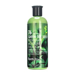 Эмульсия для лица Green Tea Seed Premium Moisture Emulsion, Farmstay 350 мл