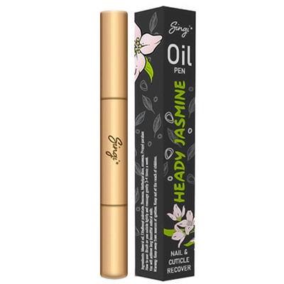 Масло для кутикул жасмин OIL PEN Nail & Cuticle Recover - Heady Jasmine, SINGI, 3 мл