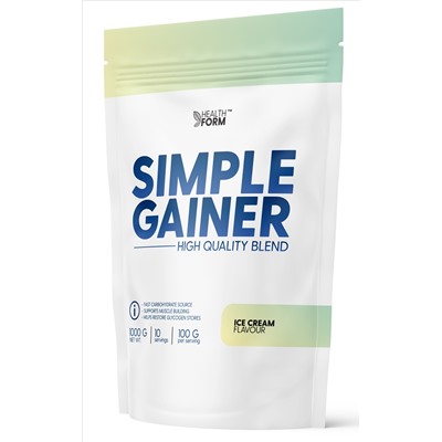 Health Form Gainer Simple дойпак 1000 г